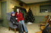 Matt and Kristen at Old Sturbridge Village. Practicing for their wedding.